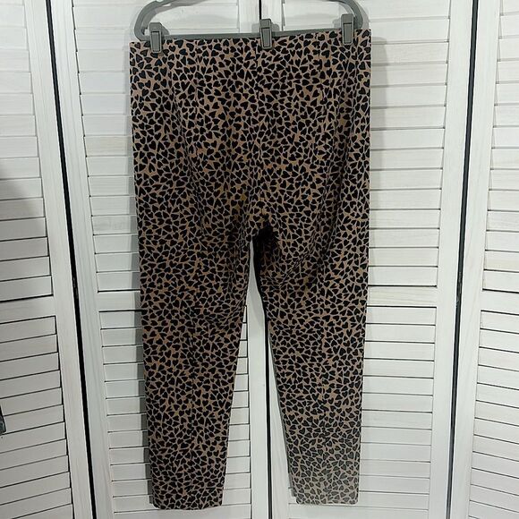 Ann Taylor Black and Tan Skinny Pants - Picture 5 of 13